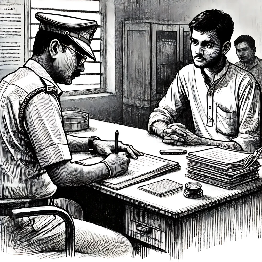 recording of statement in police station